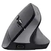Image de Souris Verticale Ergonomique Sans Fil Trust Bayo+ Gris Foncé Noir