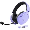 Image de Trust Gxt 491p Fayzo Casque Avec Fil &sans Fil Arceau Gaming Usb Type-a Bluetooth Noir, Violet