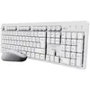 Image de Clavier et Souris sans Fil AZERTY Français - Trust - Ody II - Silencieux - Touches Plates Flottantes - Récepteur USB Unique