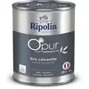 Image de Peinture o'pur murs, boiseries & radiateurs - ripolin - 472185 - gris cementite - satin veloute - 2 l