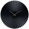 Image de Horloge design en métal Sensu Noir