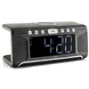 Image de Radio-réveil Caliber HCG008Q - Double alarme numérique avec chargeur sans fil et radio FM - Noir