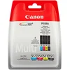 Image de Pack de cartouches d'encre d'origine noir + 3 couleurs CLI-551 CANON