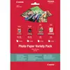 Image de Canon Pack Variété De Papier Photo 4 × 6" (10 × 15 Cm) Et A4 Vp-101 De , 20 Feuilles