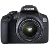 Image de Canon Eos 2000d + Ef-s 18-55mm F/3.5-5.6 Is Ii Kit D'appareil-photo Slr 24,1 Mp Cmos 6000 X 4000 Pixels Noir