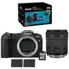 Image de Appareil photo hybride canon eos rp + rf 24 105mm f 4 7.1 is stm + seconde batterie lp e17 + carte sd 16gb noir 8714574666303