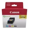 Image de Canon CLI-551 BK/C/M/Y Multipack - pack de 4 - noir, jaune, cyan, magenta - original - reservoir d'encre