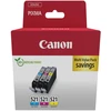 Image de Canon CLI-521 Pack 3 Cartouches Couleurs (Cyan/Magenta/Jaune)