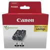 Image de Pack De 2 Cartouches D'encre Noir - Canon - Pgi-35 - Pour Pixma Ip100/ip110/tr150