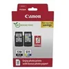 Image de Canon PG-510/CL-511 Photo Paper Value Pack - pack de 2 - noir, couleur (cyan, magenta, jaune) - original - jeu de papier / cartouche d'encre