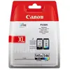 Image de Pack De 2 Cartouches D'encre D'origine Canon Pg545xl Noir + Cl546 Couleur - 8286b010