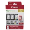 Image de Canon PG-545 XL/CL-546XL Photo Value Pack - pack de 3 - noir, couleur (cyan, magenta, jaune) - original - jeu de papier / cartouche d'encre