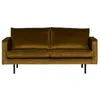 Image de CanapÈ velours 3 places vintage Velvet Bronco - Couleur - Bronze