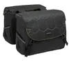 Image de Sacoche vélo - NEWLOOXS - Mondi Joy - 38L - Noir uni - Quilted - Système dattache pont