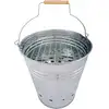 Image de Barbecue Charbon Horizontal Fancy Flames Metal Gris 35 X 30.5 X 33.8 Cm