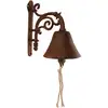 Image de Cloche En Fonte Fleur - Esschert Design