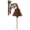 Image de Cloche dentrée fleur - ESSCHERT DESIGN - Arabesque - Fonte - Extérieur