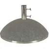 Image de Pied de parasol granit 439kg gris foncé
