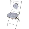 Image de Chaise en céramique - L 542 cm x l 42 cm x H 885 cm - Bleu
