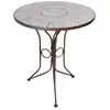 Image de Table en céramique et fer forgé