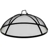 Image de Pare-feu - ESPRIT BARBECUE - Compatible avec braseros 60 cm - Métal - Gris - 21.5 cm de hauteur