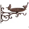Image de Plâteau de Graines - ESSCHERT DESIGN - Mural - Marron - Fonte - 29x20x255 cm