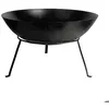 Image de Foyer - Esschert - Bol sur pieds - Noir - Rond - Design moderne