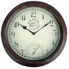 Image de Horloge murale avec thermomètre - D 305 cm