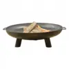 Image de Brasero Rond - L 80 X L 89,7 X H 25,3 Cm - Acier