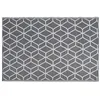 Image de Tapis dextérieur - Esschert Design - OC25 - Gris et blanc - 121 x 174 cm - Moderne