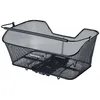 Image de Panier vélo arrière - Basil - Cento - Acier - Argenté - 38x24x11cm