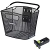 Image de Panier avant de vélo Basil Bold - noir - TU