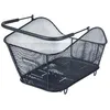 Image de Panier arrière - BASIL - Icon M Multi System NX - noir maille - compatible MIK/RT/AVS/UK/IR/ML/CM - poignée détachable