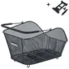 Image de Panier vélo arrière - BASIL - Icon M - Noir - Acier - MIK 2.0