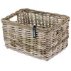 Image de Panier à vélo - BASIL - DaxL - Rotin naturel - Gris - Mixte