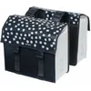 Image de Sacoche arrière vélo - Basil - Urban Load - Imperméable - 53L - Noir-Blanc réfléchissant