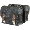 Image de Sacoches latérales vélo Basil Bohème 35L noires/crèmes