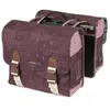 Image de Sacoches doubles Basil Boheme MIK 35L - Marron - Système dancrage MIK compatible avec les racks Basil MIK