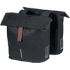 Image de Paire de sacoches latérales de vélo Basil City Shopper noires (28-32
