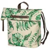 Image de Sacoche Basil Ever-Green 14-19L - Beige/Vert - Fixation Universelle - Durable et Écologique