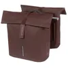 Image de Sac à vélo - Basilic - Double Ville - Cuir végétalien - 28-32L - Système MIK