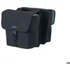 Image de Sacoche double pour vélo - BASIL - Universal Bridge - noir - 32 L - fixation Universal Bridge System