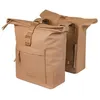 Image de Sacoche porte-bagage - BASIL - Brooklyn - 41 L - Beige sable - Pour porte-bagage arrière