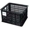 Image de Panier à vélo - Basil - Crate - 29 5L - Plastique recyclé - Noir