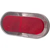 Image de Feu arrière LED Spanninga Elips XB - Rouge - Batterie 80 mm - Porte-bagages