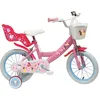 Image de Vélo enfant 14 - VOLARE - DISNEY PRINCESS - Rose - Roues 14 pouces - 4-6 ans (90-110 cm)