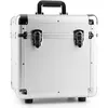 Image de Valise vinyles Power Dynamics RC100 - Argent - 12 pouces - Rigide - Déperlant