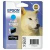 Image de EPSON Cartouche dencre T0962 Cyan - Loup (C13T09624010)