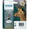 Image de Epson Stag Multipack "cerf" (t1306) - Encre Durabrite Ultra C, M, J (xl)
