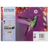 Image de Cartouches Colibri T080740 noire + couleurs EPSON
